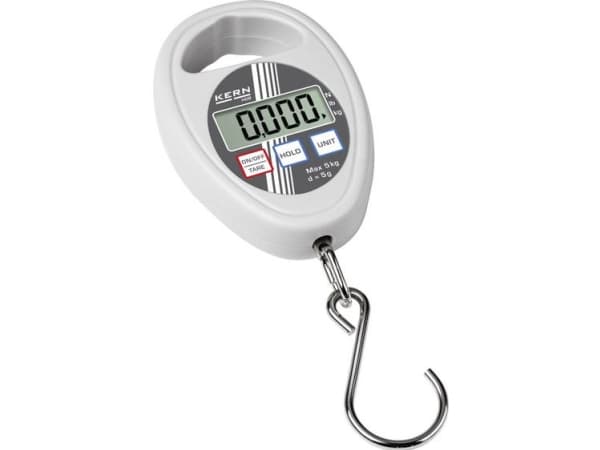 Kern HDB 10K10N+C Hængevægt Kalibreret (DAkkS) Vejeområde 10 kg Aflæsningsnøjagtighed 10 g Batteridrevet