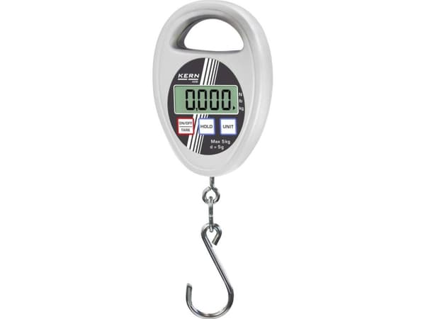 Kern HDB 5K5N+C Ripustuspaino Kalibrointi DAkkS:n mukaan Punnitusalue 5 kg Lukematarkkuus 5 g