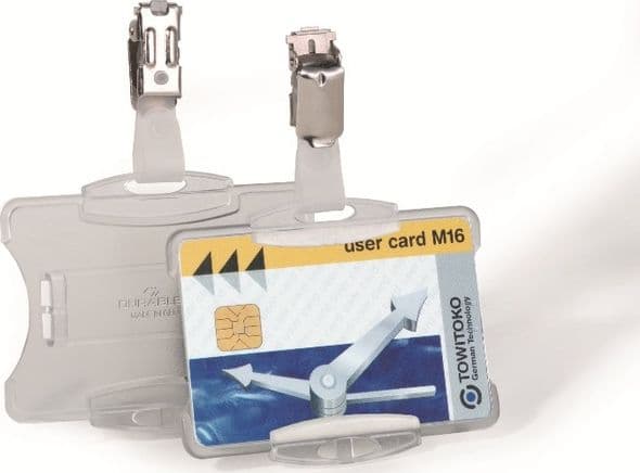 Durable Security Pass Holder, 85 mm, 54 mm, 25 styck