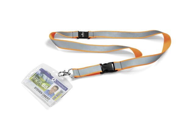 Durable 869209, ID-hållare, Textil, Orange, 53 cm, 20 mm, 1 styck