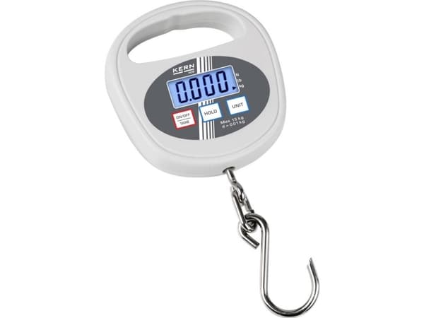Kern HDB 30K-2XL Hængevægt Vejeområde 30 kg Aflæsningsnøjagtighed 20 g Batteridrevet Flerfarvet