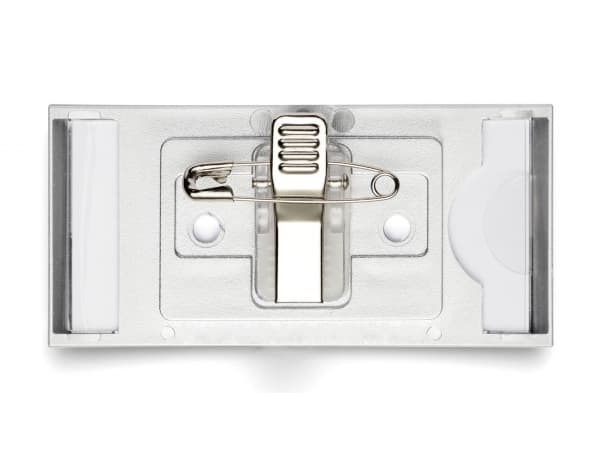 Durable 8541-23, Poträtt, Galvaniserad metall, Silver, 65 mm, 30 mm, 10 styck