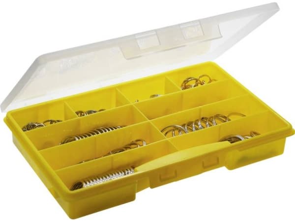 BASI 8700-9000, Avainrengas, Metallinen, Pyöreä, 902,5 g, Laatikko, 200 kpl