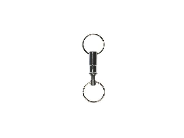BASI 0006-0545, Nyckelkedja, Silver, Gjuten aluminium, Rund, Unisex, 115 g