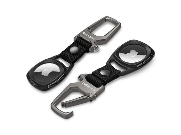 Spigen AMP01565, Ask, Svart, Key finder case, Tyg, Zink, AirTag