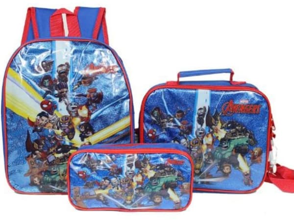 Marvel Avengers Backpack School Bag 3 Pack Birthday Gift