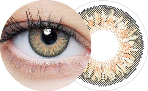Clearlab Clearlab Clearcolor 1-day Hazel color contact lenses FL332 -1.75 10pcs | FREE DELIVERY FROM 250 PLN
