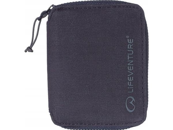 Lifeventure RFID Bi-Fold Wallet, Recycled, Navy Blue