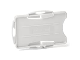DURABLE ECO - Kortholder - for 54 x 87 mm - klips, taljerep - grå