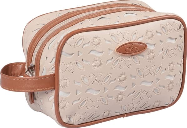TOP CHOICE Top Choice Women's wash bag "LUX" (98642) - mix of 2 colors 1 pc