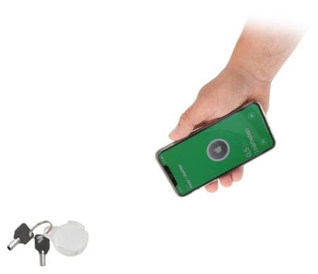 Brodit 216215, Ring, Vit, Key finder ring, Apple AirTag, 34 mm, 34 mm