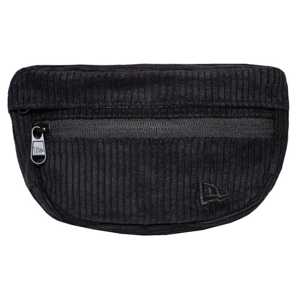 New Era Corduroy Small Waist Bag 60240090, Unisex, Axelväska, svart