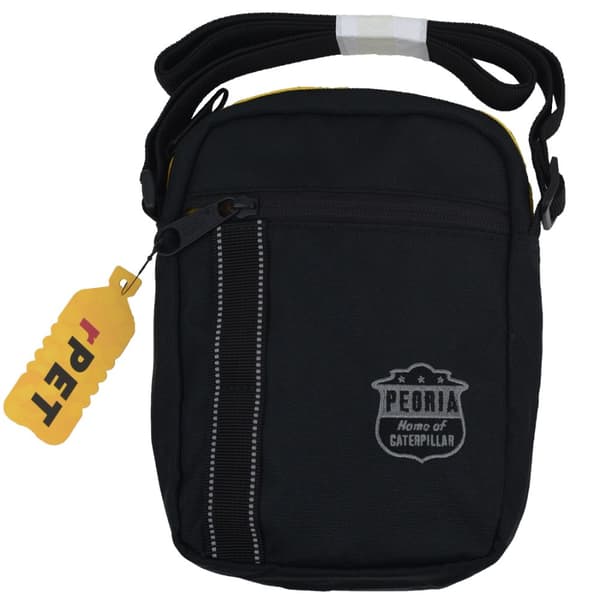 Caterpillar Peoria City Bag 84068-12, Unisex, Skuldertaske, sort