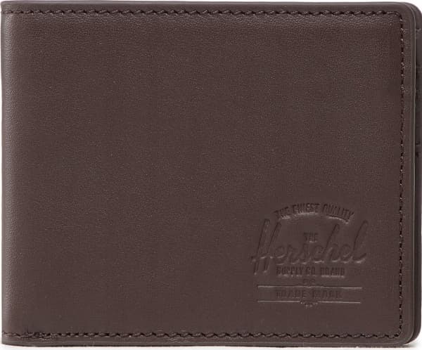 Herschel Herschel Hank Leather RFID Wallet 11151-04123 Brązowe One size