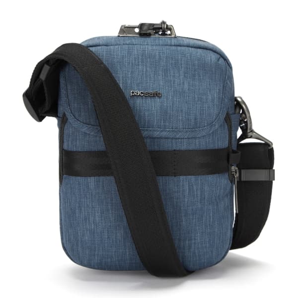 Pacsafe 30610646, Man, Messenger Bag, dragkedja, blå, monoton, polyester