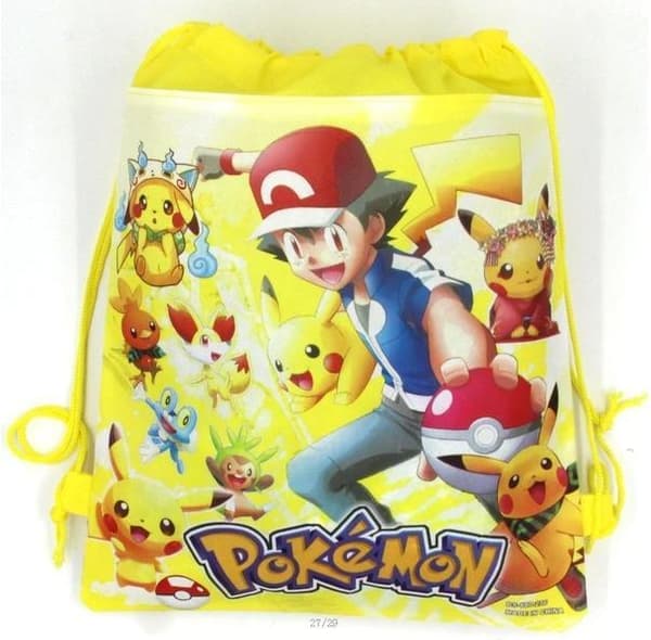 Pokemon GO Piakchu  Gymväskan Gymnastikpåse