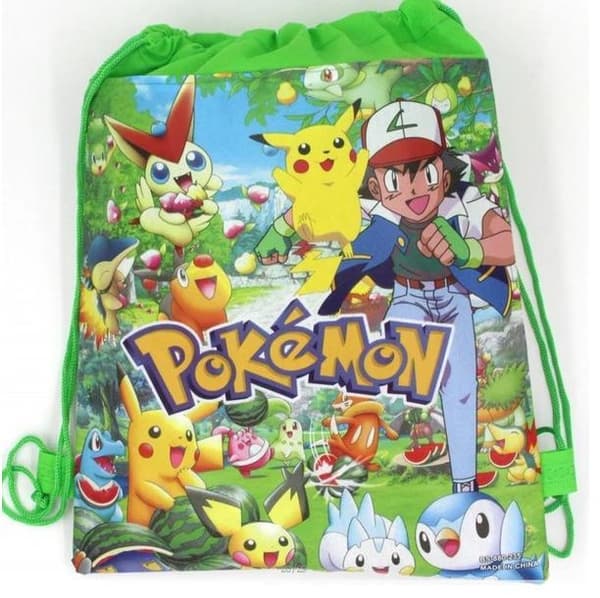 Pokemon GO Piakchu  Gymväskan Gymnastikpåse