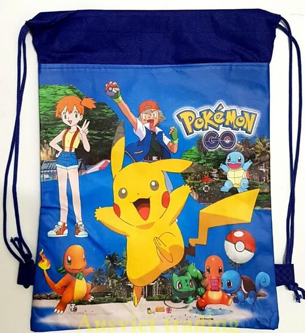 Pokemon GO Piakchu  Gymväskan Gymnastikpåse