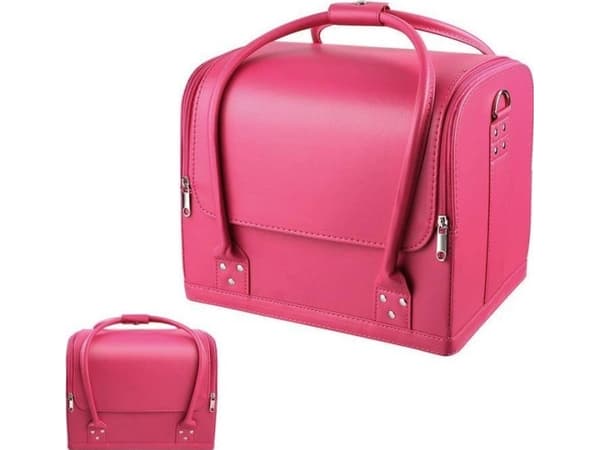 Apte STOR KOSMETISK BOX 30x27x24cm rosa CA18B