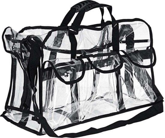 Make Up Organizer - Transparent Bag - Make Up Bag - Transparent Bag - Make Up Suitcase - Clear Bag - Transparent Shoulder Bag - Meanet