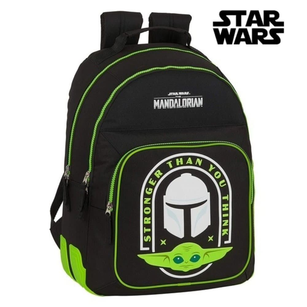 School Bag The Mandalorian Black