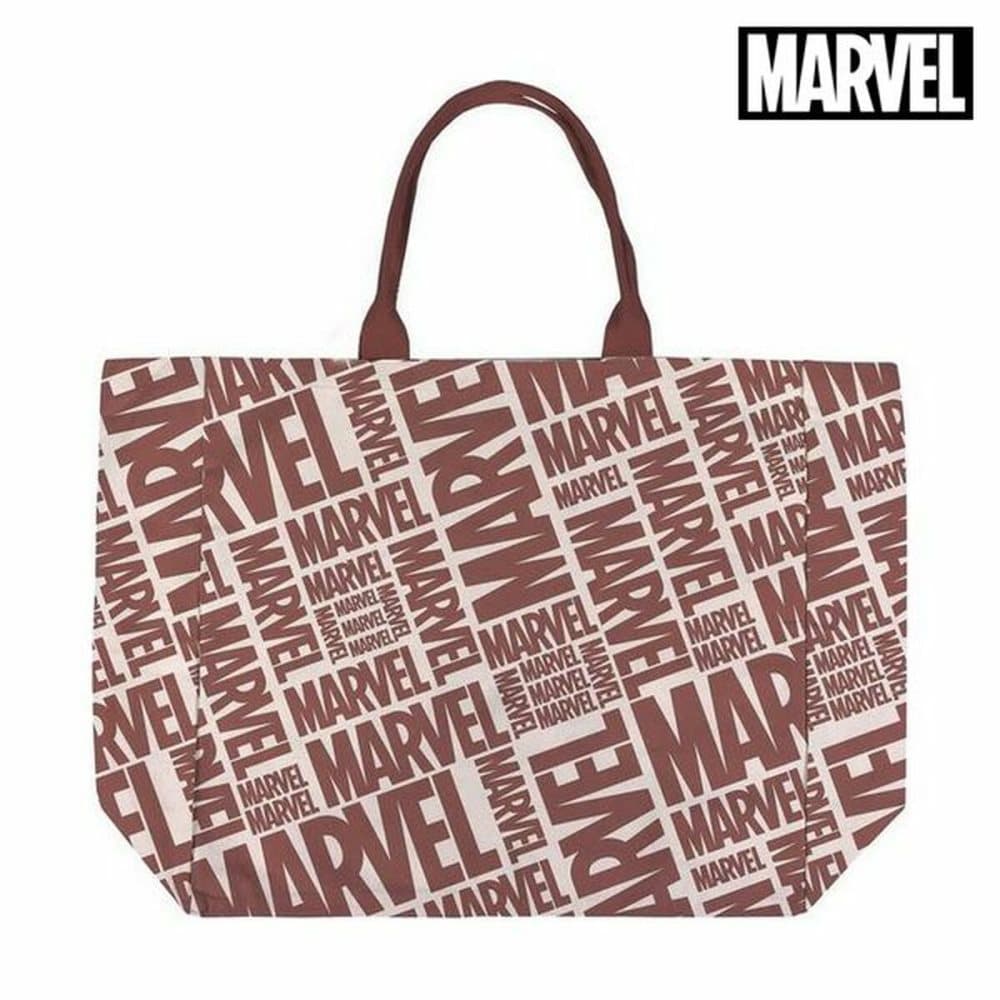 Marvel Bag With Handles Red Beige