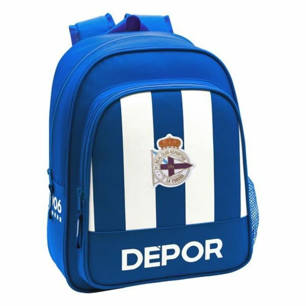 Child bag R. C. Deportivo de La Coruña Blue W