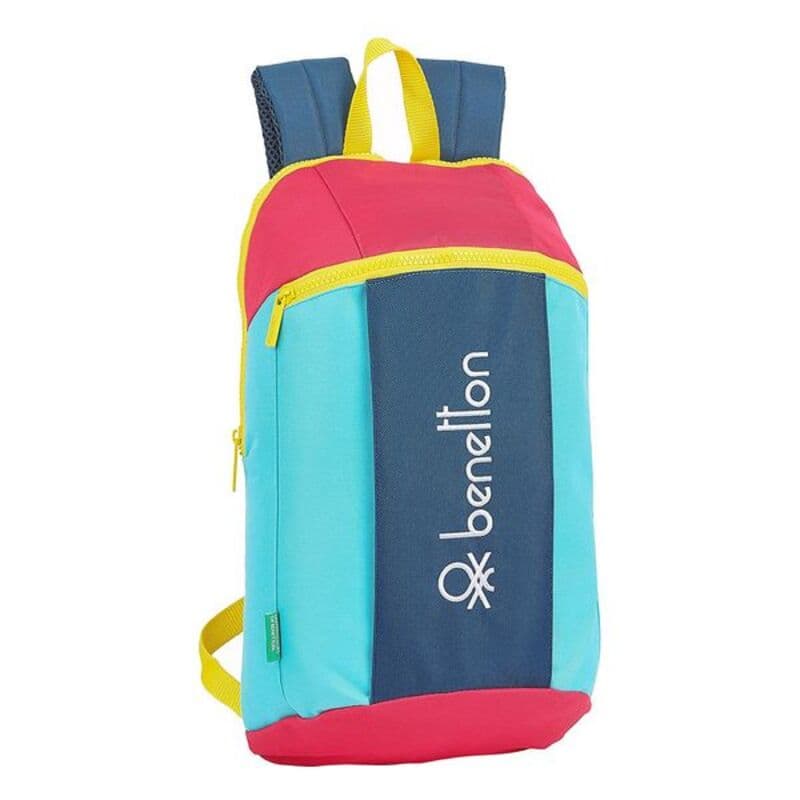 Child bag Benetton Colorine Yellow Blue Pink Turquoise