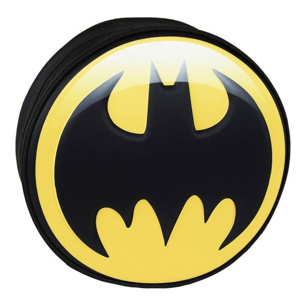 3D School Bag Batman Yellow (9 x 30 x 30 cm)