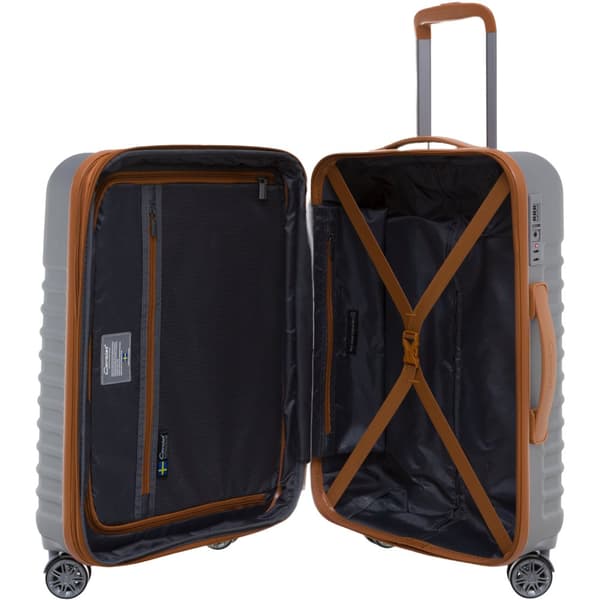 Cavalet Resväska Pasadena Medium – Silver/Tan