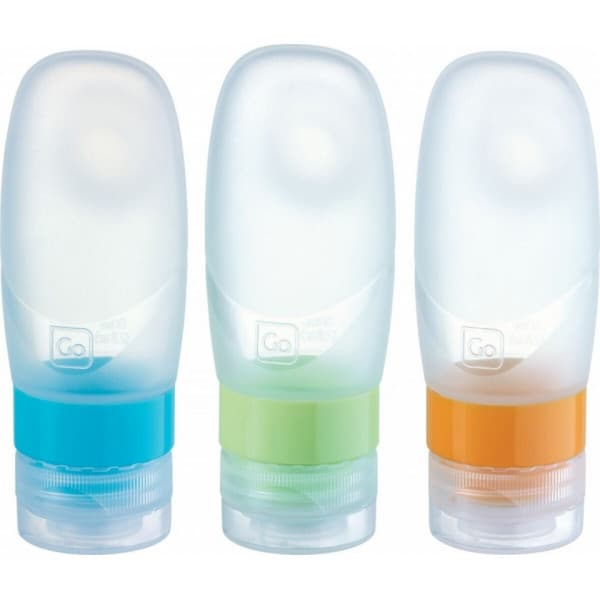 GoTravel Squeeze It Trio rejseflasker i 3-pack