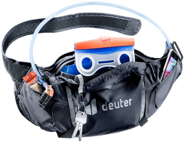 Deuter Shortrail III, 3 l, Monokromatiskt, Stoppningsfiber i polyester, Polyetentereftalat (PET)