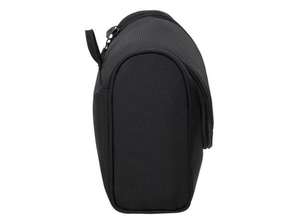 Rivacase 8407, Toalettveske, Polyester, Resirkulert polyester, Sort, Monokromatisk, Glidelås, 4 l