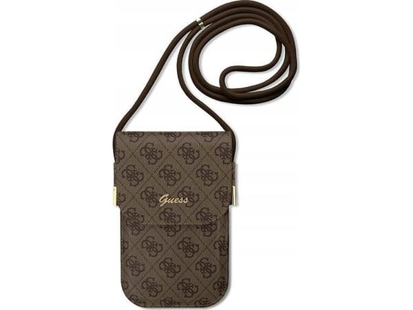 Guess Håndveske GUOWBP4SNSW brun/brun 4G Metal Script Logo