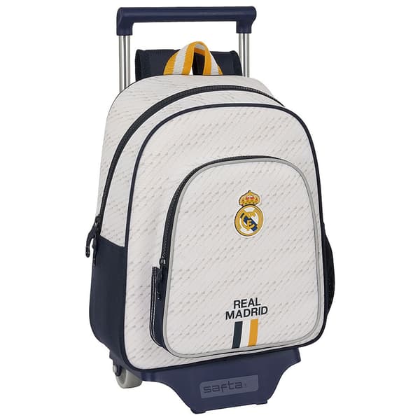 Safta Udstyr Real Madrid ´´1st 23/24 006 I/705 Trolley Taske Hvid