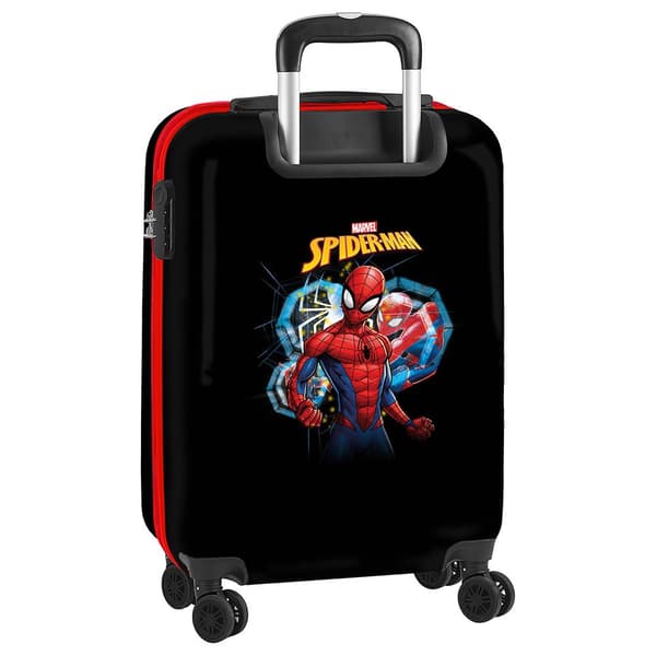 Safta Trolley Taske Spider-man ´´her´´ Cabin 20´´ Twin Wheels Rød