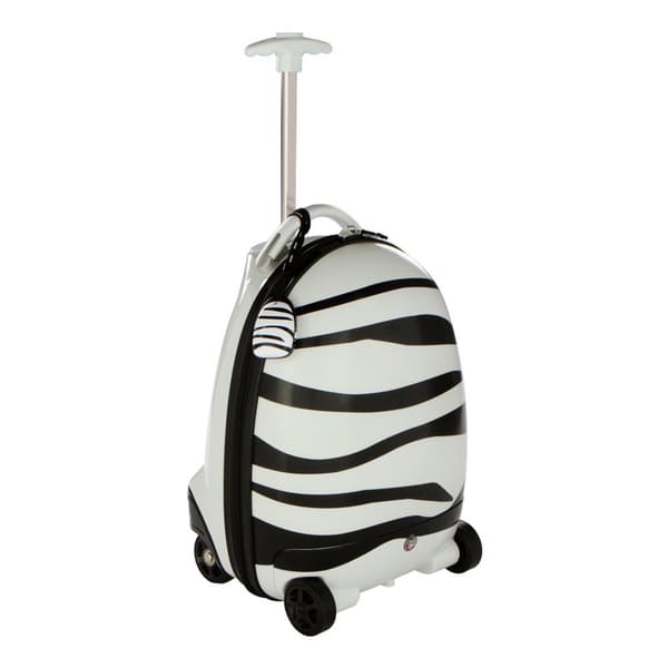 Rastar Kuffert Til Børn Zebra Hvid 31x42x25 cm