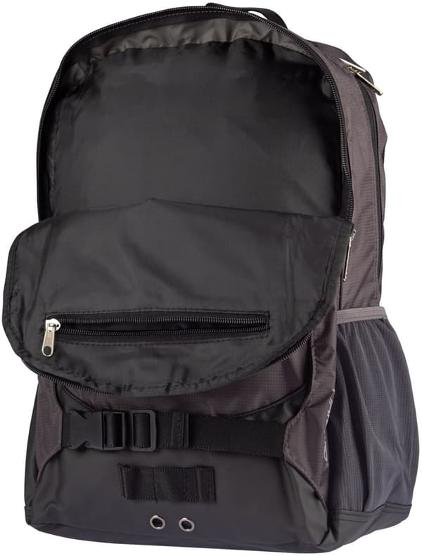 Backpack AVENTO 21RB Anthracite/Black/Silver