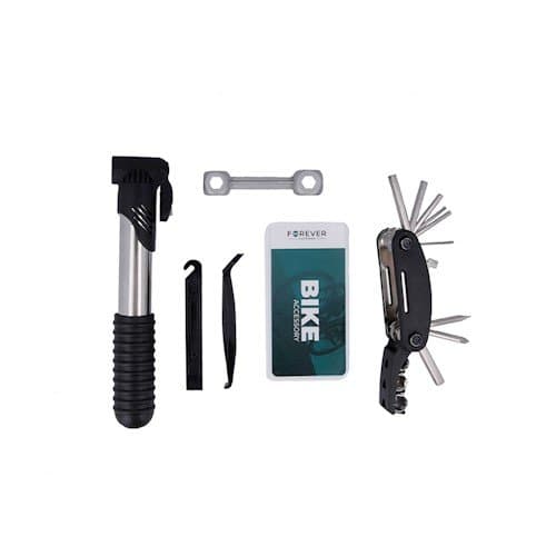 Forever Outdoor Multifunctional bicycle repair kit in a handy case