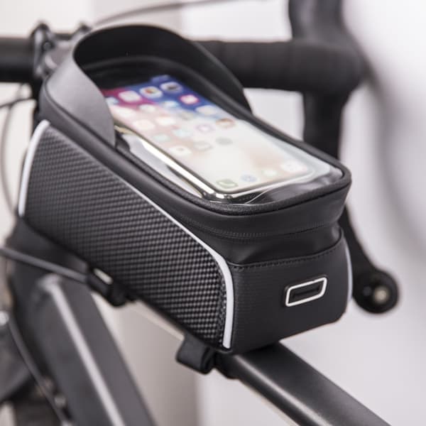 Mocco Waterproof bike frame bag with shielded phone holder