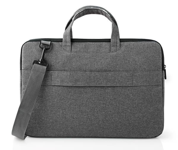 NEDIS brašna na notebook/ 15-16"/ ramenní popruh/ 8 úložných kapes/ černá