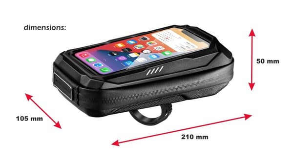 Swissten Waterproof Phone Holder for Bike