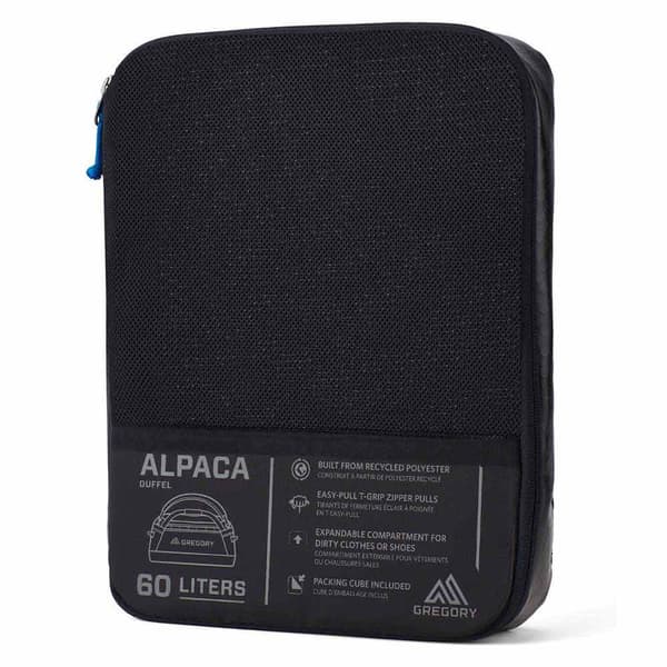 Gregory Alpaca 60l Resväska Svart