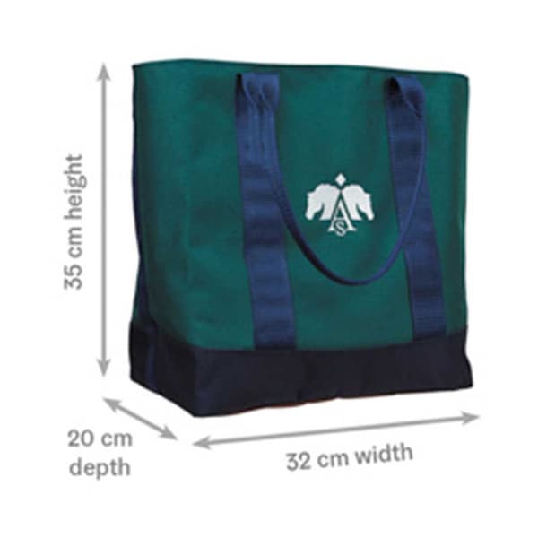 Arena Saddles Grooming Bag L Grönt