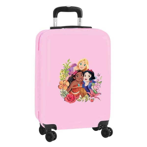 Safta Prinsesser Amagical Hytte Disney 20 Tvilling Hjul Trolley Taske Rosa