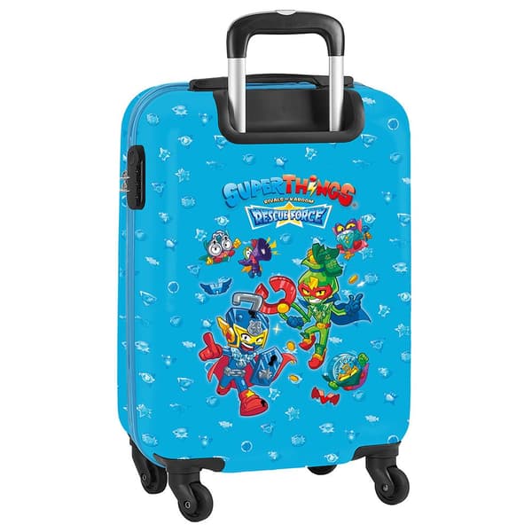 Safta Kabine Supershings ´´rescue Force´´ 20´´ Enkelt Hjul Trolley Taske Blå