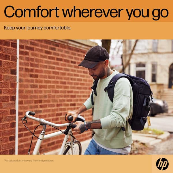 Hp Datorväska Travel Backback 15.6´´ Grå