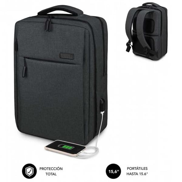 Subblim Läppärilaukku Traveller Airpadding 15.6´´ Musta