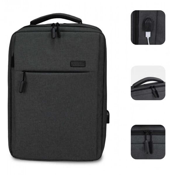 Subblim Läppärilaukku Traveller Airpadding 15.6´´ Musta