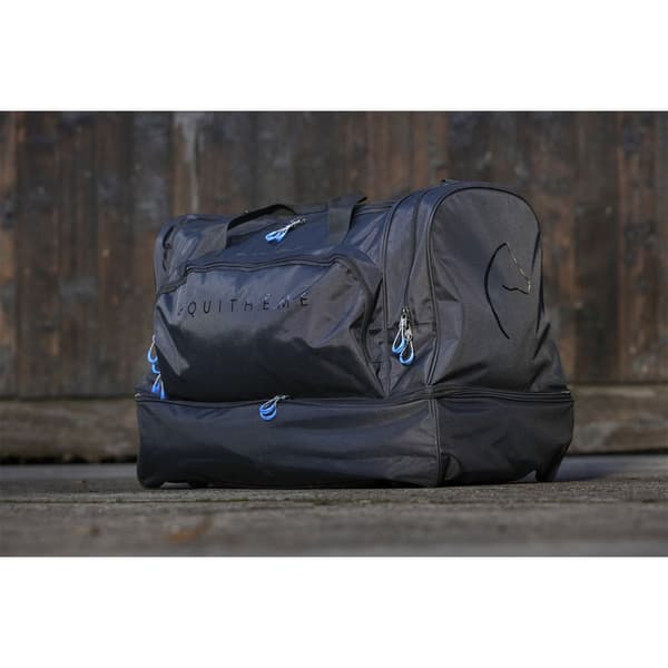 Equitheme Laukku Sport Travel Bm Musta